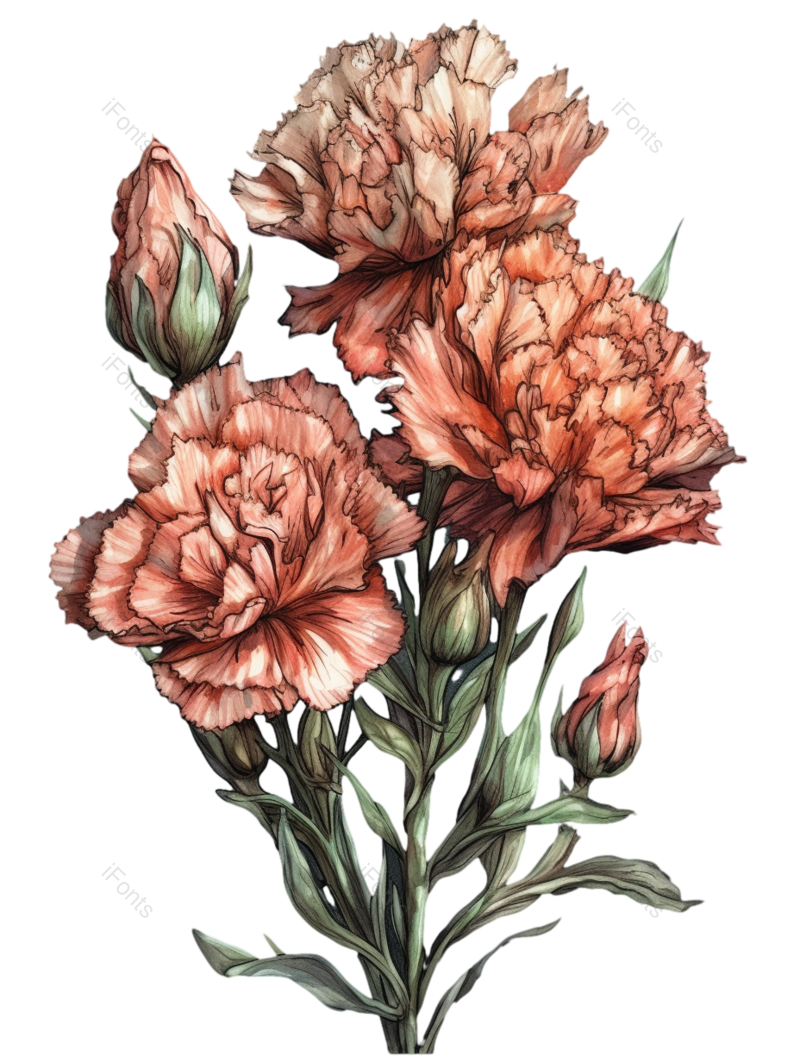 花朵素材图片,母亲节素材元素,PNG,免抠素材
